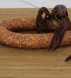 crawfish sausage